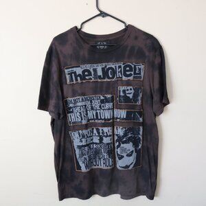 Salvage T-shirt "The Joker" XL Made In USA Dark Knight Batman Graphic Black